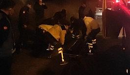 Bursa'da metruk ev yandı: 1 kişi yaralandı