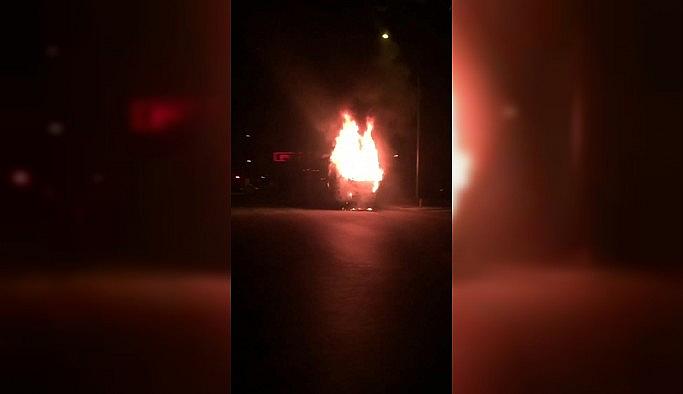 Bursa'nın göbeğinde korkutan yangın