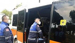 Büyükşehir'den toplu taşıma araçlarında Korona virüs denetimi