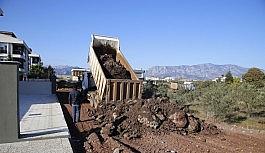 Döşemealtı Altınkale'ye yol çalışması