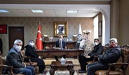 EDP'ten Rektör Levent'e ziyaret