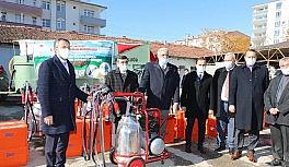 Elazığ'da besicilere makine ekipman desteği