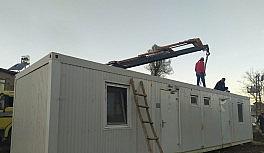 Elazığ'da depremin merkez üssü olan köye konteynerler kuruldu