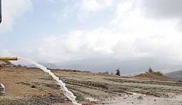 Elazığ'da yaban hayatına su desteği