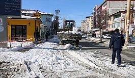 Erciş Belediyesinden kar seferberliği