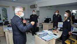 Erdem ve Arslan'dan polis merkezlerine yeni yıl ziyareti