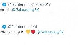 Fatih Terim'den 'Ve yine biz bize kalmıştık' paylaşımı