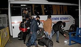 Fethiye'de 97 kaçak göçmen ile 10 organizatör yakalandı