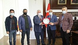 GAP Gazeteciler Birliği'nden Güder'e ziyaret