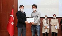 Gönüllü filyasyon ekibine teşekkür belgesi verildi