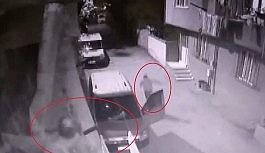 Hırsızın başına gökten sopa yağdı