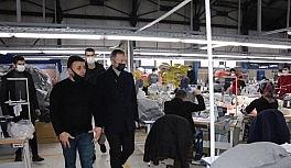 Hizan Kaymakamı Yelek, tekstil atölyesini ziyaret etti