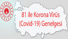 İçişleri Bakanlığı 81 İl Valiliğine "Covid-19 Salgını" genelgesi