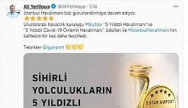 İstanbul Valisi Yerlikaya'dan İstanbul Havalimanı paylaşımı