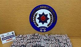 İzmir'de 16 binden fazla sentetik ecza maddesi ele geçirildi