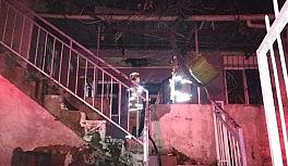 İzmir'de korkutan ev yangını