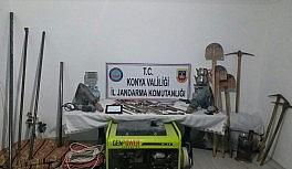 Jandarmadan kaçak kazıya suçüstü