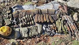 Jandarmadan terör örgütünün kış üslenmesine darbe