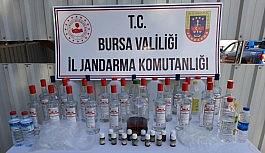 Jandarmadan yılbaşı öncesi sahte içki operasyonu