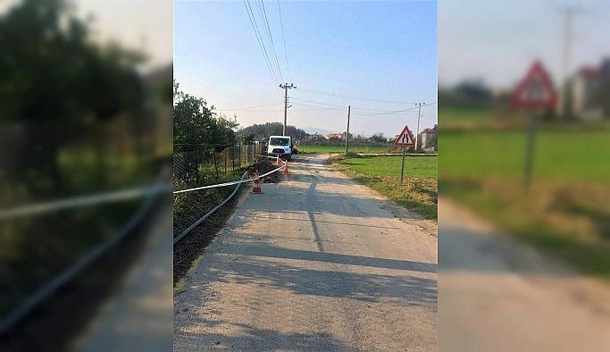 Kapukargın Mahallesi Kanalbaşı Mevkiinde İçme Suyu Hattını Yenileniyor