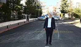 Keçiören'de bozuk yol ve kaldırım bırakılmadı