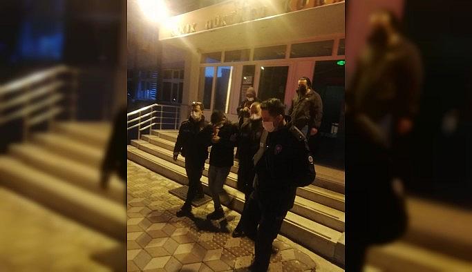 Kınık'ta durdurulan araçtan metamfetamin çıktı