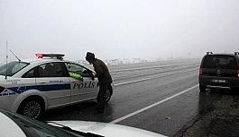 Kış ayında sağanak yağış şaşırttı