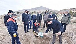 Konya'da ilk kez sulamasız fidan dikim çalışması yapıldı