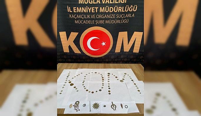 Köyceğiz'de tarihi eser operasyonu