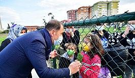 Küçük Bahçıvanlar Parkı'nda ilk hasat yapıldı