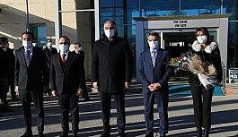 Kültür ve Turizm Bakanı Ersoy Elazığ'dan Tunceli'ye geçti