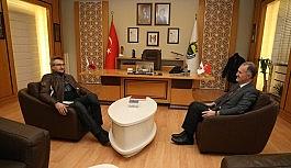 Kürşat Tüzmen'den Başkan Taban'a ziyaret