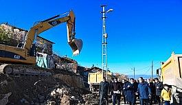 Kuzey Kuşak yolu açma ve genişletme çalışmaları