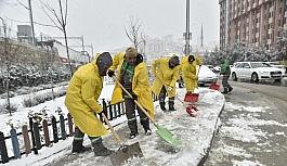 Mamak'ta kar teyakkuzu