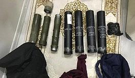 Mardin'de PKK terör örgütü üyesinin evinde havan topu bulundu