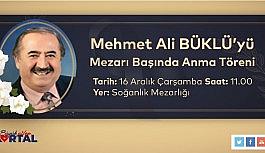 Mehmet Ali Büklü vefatının 25. yılında mezarı başında anılacak