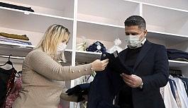 Menderes'te Giyim Bankası açıldı