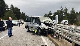 Muğla-Denizli karayolunda kaza: 1 yaralı