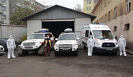 Muş 112 Acil Servis ekipleri kışa hazır