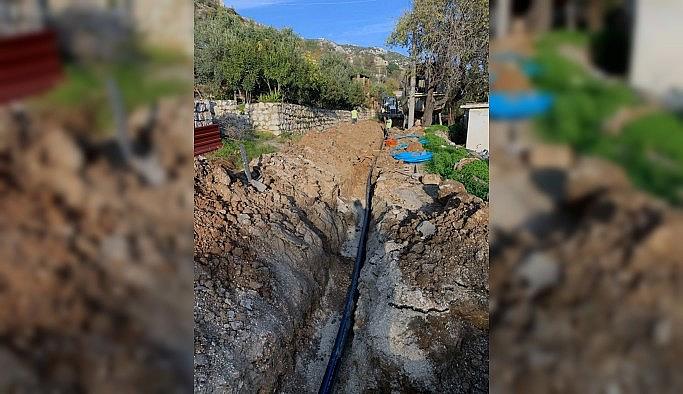 MUSKİ'den Söğüt Mahallesine 2 kilometrelik içme suyu hattı