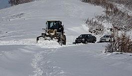 Muş'ta kar nedeniyle kapanan 151 köy yolundan 143'ü ulaşıma açıldı