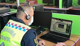 Öğrencilere EBA üzerinde trafik eğitimi