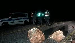 Ortaca'da toprak kayması meydana geldi