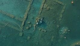 (Özel) Gölün dibinde yatan 100 yılın keşfi, havadan ve su altından böyle görüntülendi