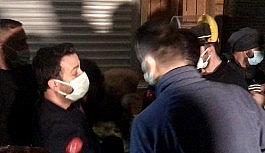 (Özel) Hayatını kurtarmaya gelen 112 görevlisine böyle kafa attı