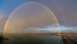 (Özel) İstanbul semaları rengarenk oldu