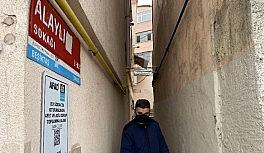 (Özel) İstanbul'un en dar sokağı 89 santimetre