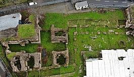 (Özel) Sancaktepe Meydanı'ndaki 14 yüzyıllık saray gün yüzüne çıkarılıyor