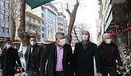 Sadıkoğlu'ndan esnaf ziyareti