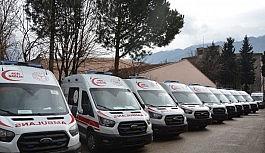 Sağlık Bakanlığı'ndan Bursa'ya 18 ambulans